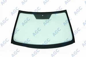 TOYOTA COROLLA 2007- Стекло лобовое акустическое зеленое, молдинг от AGC