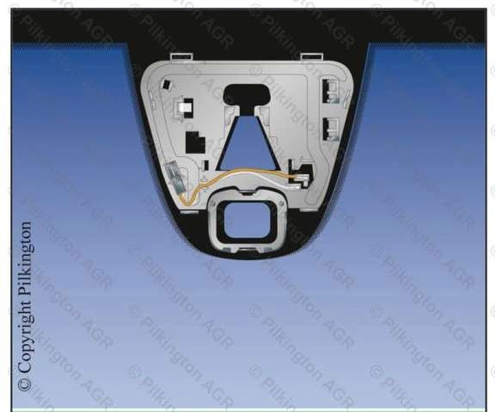 VOLKSWAGEN TIGUAN 2011- Стекло лобовое зеленое, камера, ДД