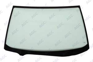 NISSAN X-TRAIL T30 2001- Стекло лобовое, зеленое, Синяя полоса от AGC