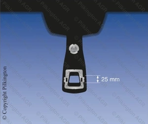 Лобовое стекло для CITROEN C4 II 5D HBK/4D SEDAN 2010-2018 изменение крепления датчика дождя, VIN окно